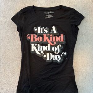 Wound Up Black T-Shirt with Graphic Print